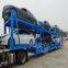 6-seater car transport semi-trailer Transporting semi-trailers by towing trailers