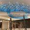 Современный люстр из ручной стеклянной лампы с LED-освещением в стиле Ар-Деко