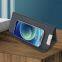 Three-fold Office portable 15W Wireless Charging Mouse pad PU  fast magnetic Wireless Charger