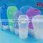 37/60/89ml silicone packaging bottle with sucker, silicone bottle for travel, small silicone bottle for soap/lotion/shampoo