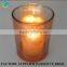 Outdoor votive mercury candle holder glass with candles