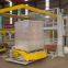 Swing arm pallet winding plastic film packing machine online Line Integration