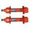 China 8 Ton 50 Ton 100 Ton Hyva Tipping Single Acting Hydraulic Cylinder for Hydraulic Press / Truck / Crane