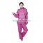 YANLI 100%waterproof, Cheap Pvc Raincoat and Pant for Adult