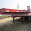 used 11m truck trailer for transportation/ secondhand 40ton lowbed flatbed trailerin top performance