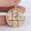 European Style Gold or Silver Coin Jesus Face Pendant for Hip Hop Men