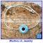 New 925 Silver Opal Blue Evil Eye Charm Bracelet