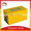 yellow bus design MDF wooden kids toy box