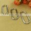 Oval Shape Iron metal ring For Handbags -- 15811