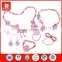 172 pcs girls play 36 months indoor games for children wood beads bracelet sheadline necklace role play learn wooden jewelry box