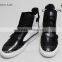 Newest high quality fashion genuine leather sneakers shoes trainers