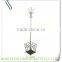 LC-84570 Simply wrought iron metal home floor stand clothes hanger rack