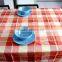 Yarn dayed table cloth