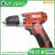 Hot Sale 12V Cordless Drilling Driver Rechargeable Electric Hand Compact Driver Drill Machine