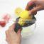 Plastic hand manual lemon juicer squeezer orange juice maker