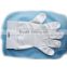 disposable PE glove with head card or blocked, or individual polybag used in Industrial