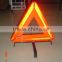 Waterproof triangle led solar flashing warning light