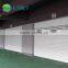 Galvanized steel vertical roller shutter doors with 77mm PU foam slats