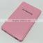 4000mAh external battery PU power bank for mobile phone