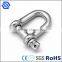 304 Stainless Steel D Shackle With Various Sizes