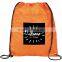 Promotion Waterproof Polyester Drawstring Backpack Shoe Bag