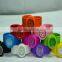 multi colors gents silicone slap watch for men water resistant with slap straps