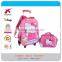 3D EVA Trolly Detachable Backpack, School Bag