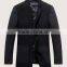 Single-breasted high-end men's Korean style woolen coat
