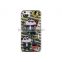 Soft ultraslim clear TPU cartoon painitng case for iPhone 6 6S