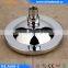 Beelee Bathroom Round 8'' Brass Mix Water Saving Top Shower