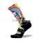 customized cool design dye sublimation basketball socks