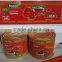 High quality and best price canned tomato paste with 100% natural tomatoes