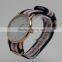 2016 Top Brand Fashion Stainless Steel Nylon Strap Sports Wristwatch Quartz Movement Watch