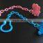 2016 funny new design plastic baby pacifier chain baby clip accessory