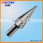 CHTOOLS HSS Step Drill with straight flute --TIN coated