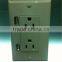 High Quality ETL approval USB Wall Socket 125V For iPhone iPad Charge