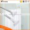 Bathroom strainght extension flexible shower curtain rod, household essentials adjustable telescopic shower curtain rail