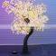 Snow-white plum blossom led tree garden use