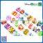 wholesale fancy custom letter shaped rubber eraser for kids