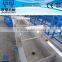 Plastic pellets / granules extruder for plastic material granulating machine