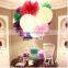 New Party Tissue Paper Pom Poms Hanging Flower Balls artificial hanging flower ball