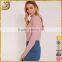 Hot selling casual high quality woman knitted sweater
