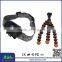 XPE Q3 LED Waterproof High Power Led Headlamp With Red Lens and Tripod