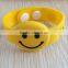 Custom Emoji adjustable silicon bracelet wholesale