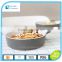 Ceramic wholesale round baking remakin with handle for home use