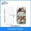 Factory Outlet Blank DIY Fashion phone holster luxury leather case Mobile phone shell Sublimation phone holster for iphone 5