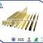High quality nylon and plastic sealing weather strip brush for dust proofing