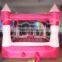 Pink Indoor used inflatable bouncy castle inflatable jumping house for children                        
                                                Quality Choice