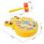 Crazy b o whack a mole game kids plastic hammer toy