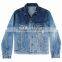 Custom Women Faded Denim Jacket